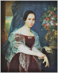 Doña Enriqueta Pinto de Bulnes portréja